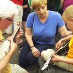 ukulele lesson for young boy