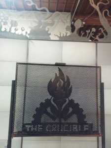 The Crucible logo